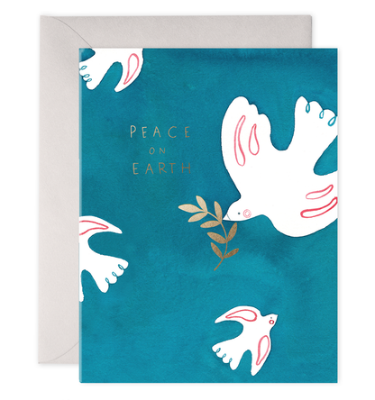 Peace Doves | Holiday Christmas Greeting Card