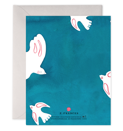 Peace Doves | Holiday Christmas Greeting Card