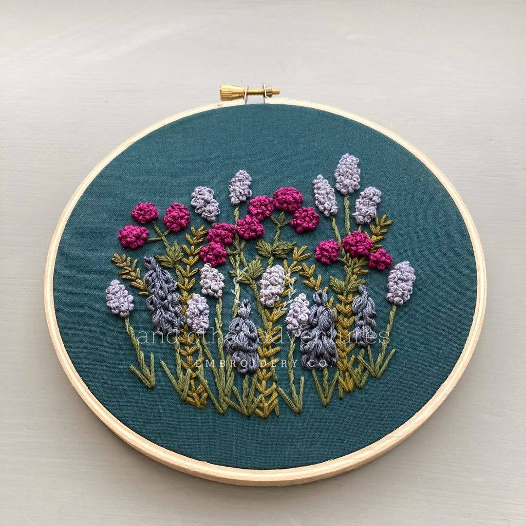Hand Embroidery Kit - Avonlea in Jewel