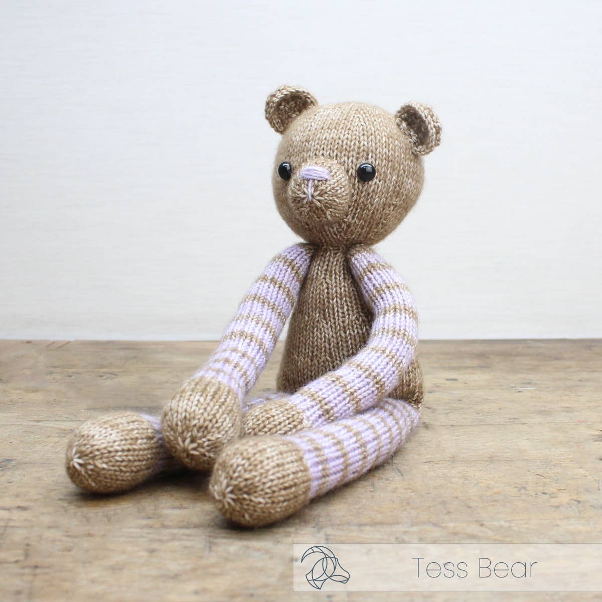 DIY Knitting Kit - Tess Bear