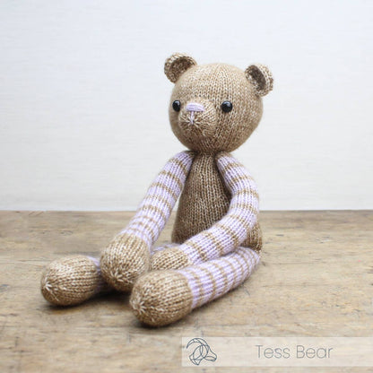 DIY Knitting Kit - Tess Bear