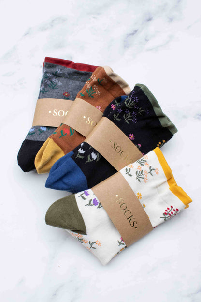Women's Penelope Floral Casual Socks