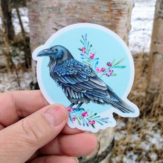 Mischief Raven Sticker