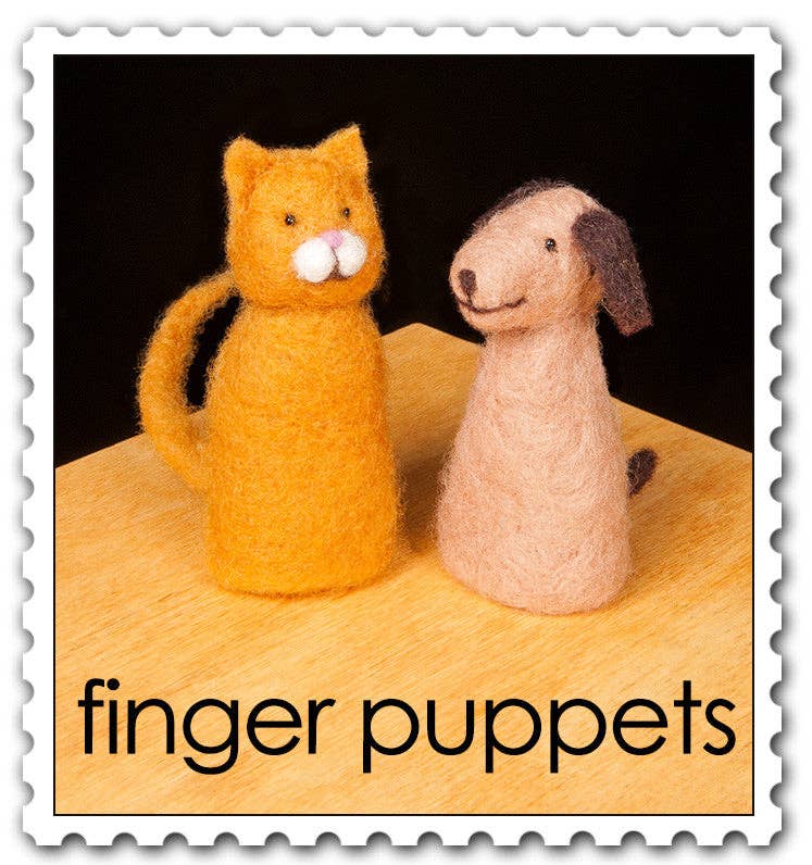Finger Puppets Felting Kit