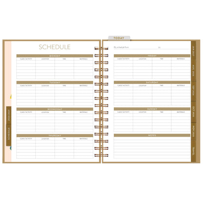 2026-2027 Butterfly Beauties Seedlings 17 Month Planner