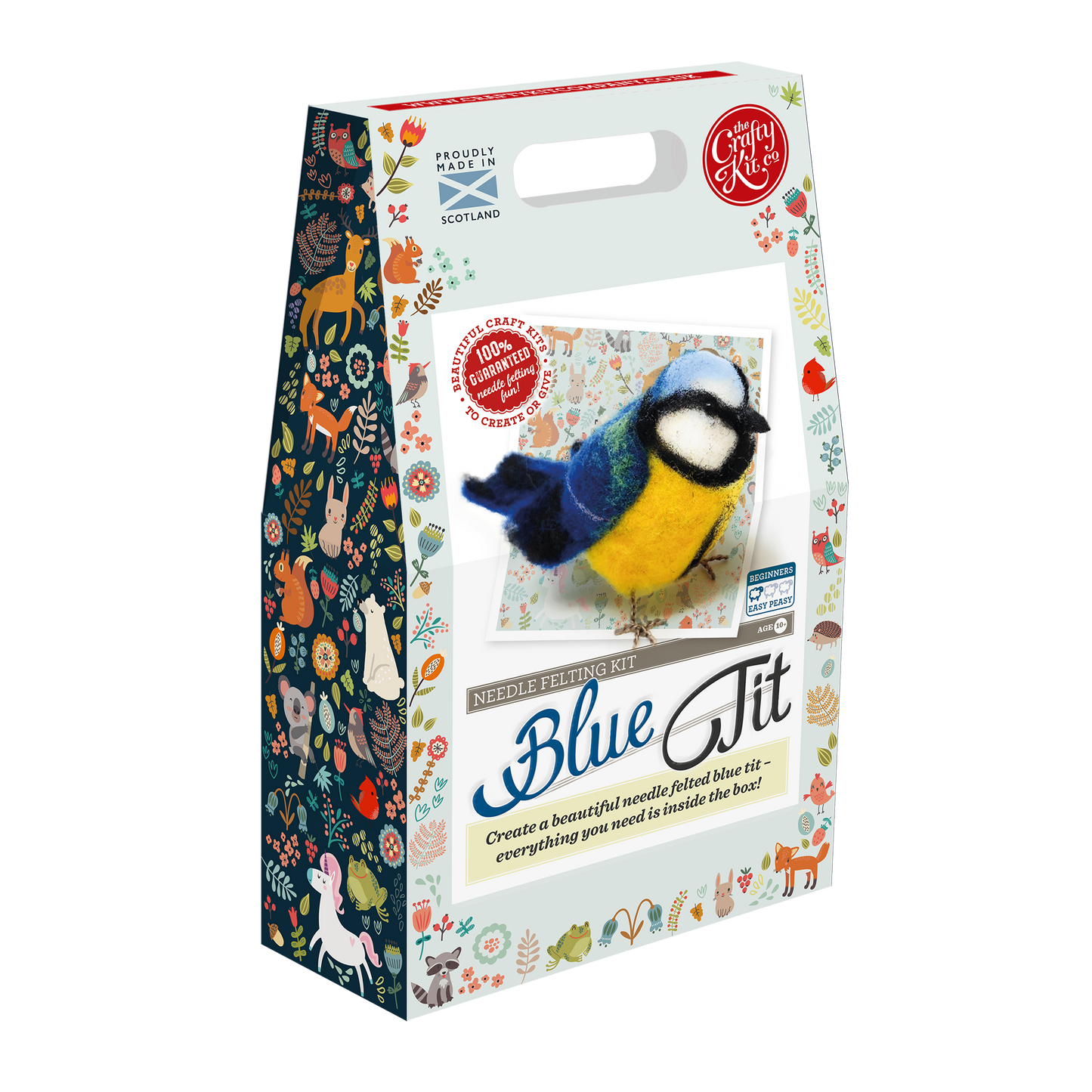 British Birds Blue Tit Needle Felting Craft Kit