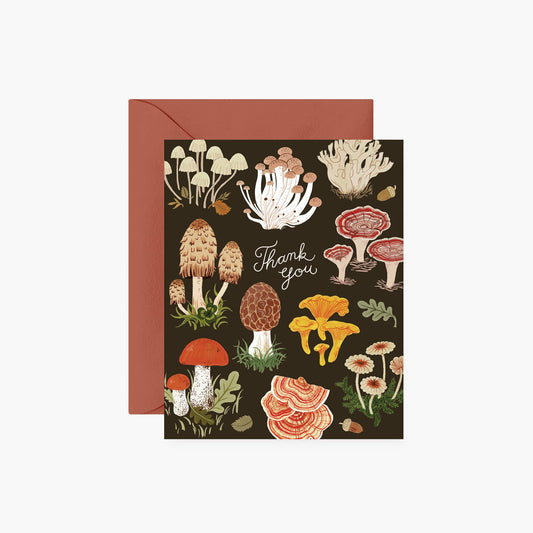 MUSHROOMS | thank you card