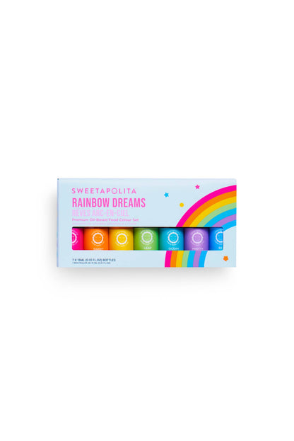 RAINBOW DREAMS FOOD COLOUR SET | 7 x 18ml bottles