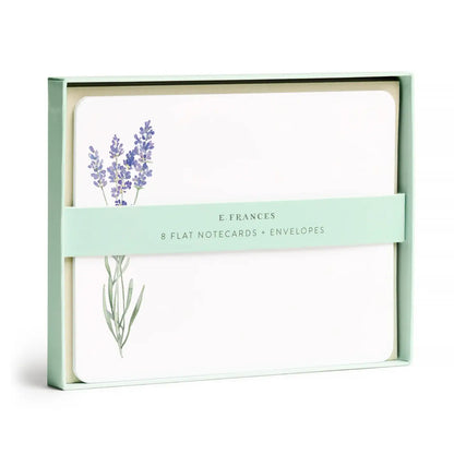 Lavender Flat Notes | Boxed Notecards Stationery