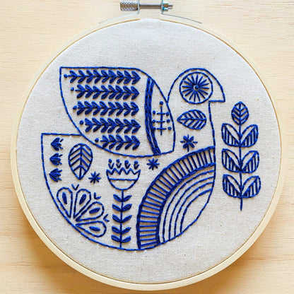 Hygge Dove Complete Embroidery Kit