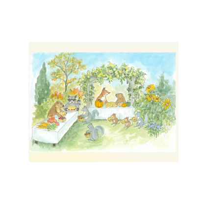 Gathering of Friends Notecard