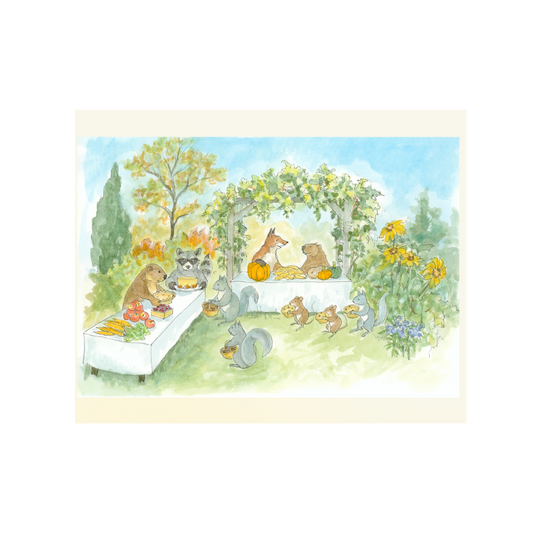 Gathering of Friends Notecard