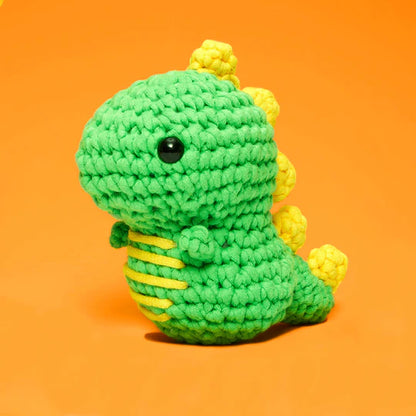 Fred the Dinosaur Pastel Crochet
Kit
