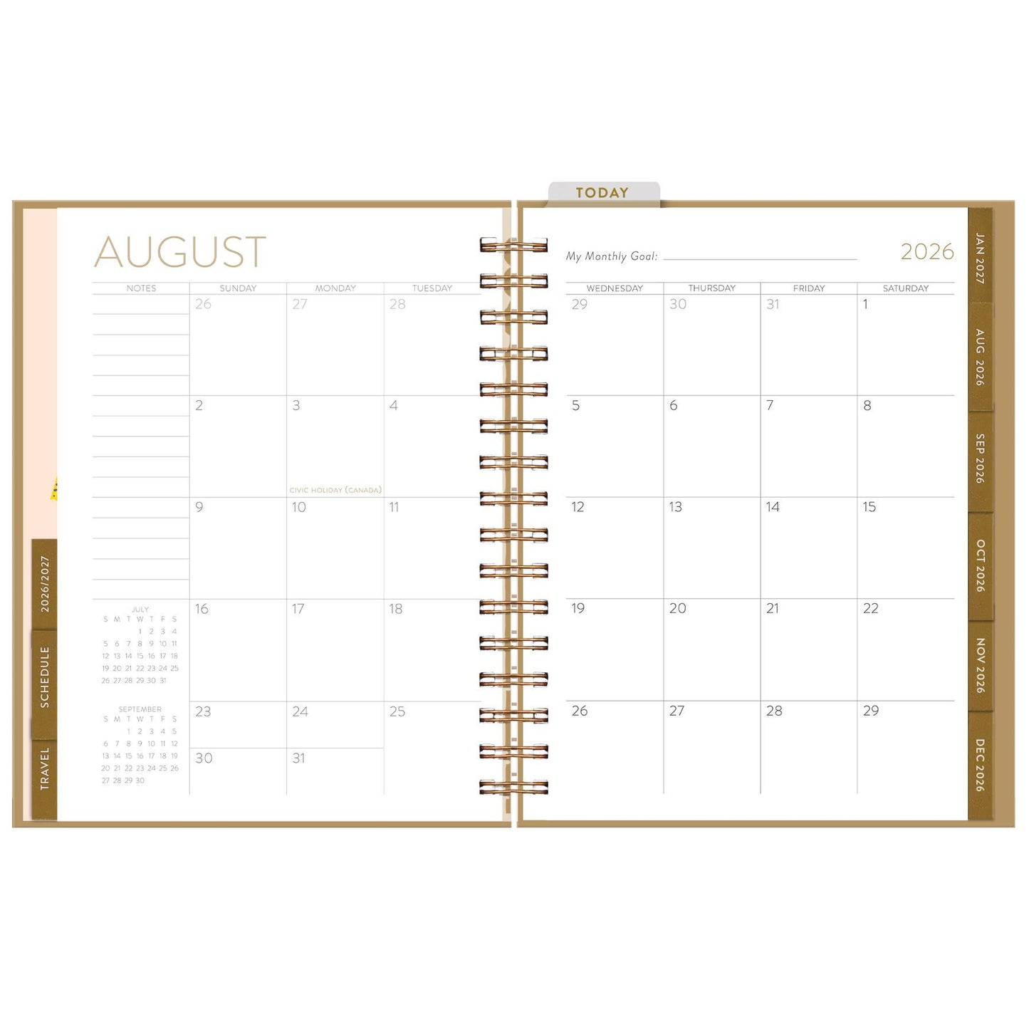 2026-2027 Butterfly Beauties Seedlings 17 Month Planner