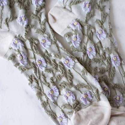 Daisy Flower Casual Socks