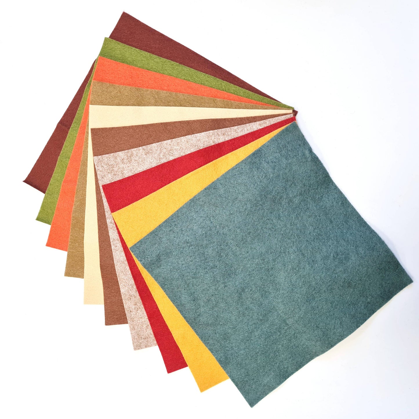 Felt Bundle of 10 Sheets - 12 themes