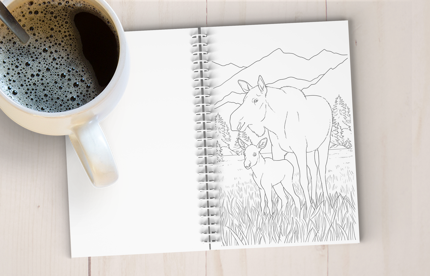 Wild Alaska Art Coloring Book