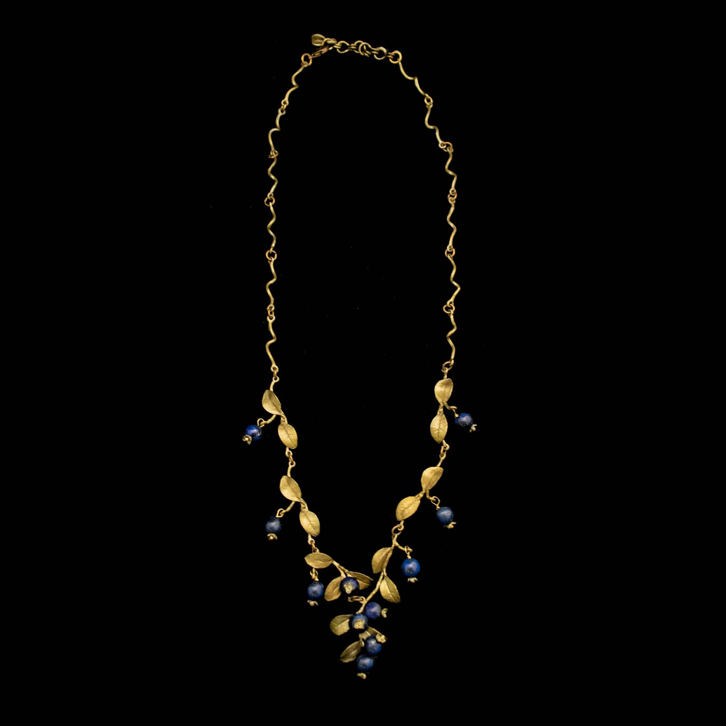 Blueberry Twig Necklace - 16" Adj.