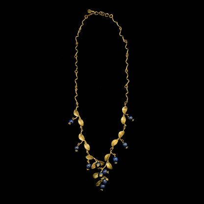 Blueberry Twig Necklace - 16" Adj.