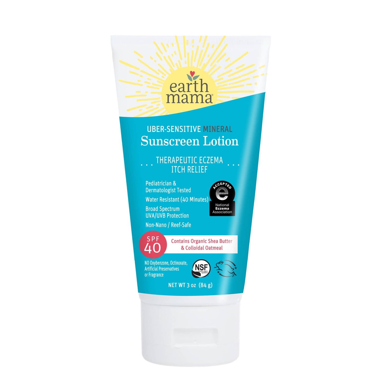 Uber-Sensitive Mineral Sunscreen Lotion - SPF 40