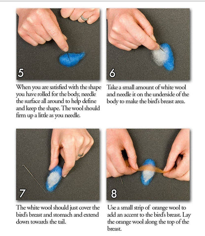 Bluebird Felting Kit