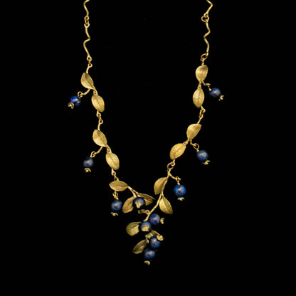 Blueberry Twig Necklace - 16" Adj.