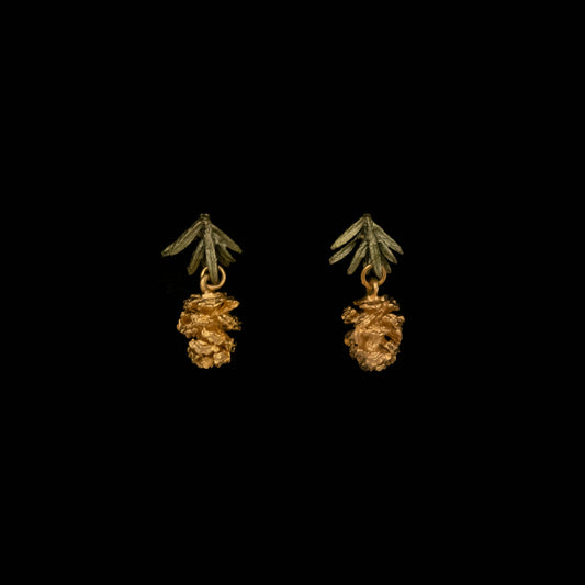 Pine Needle Post Earrings