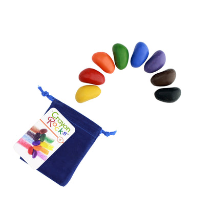 8 Colors in a Blue Velvet Bag