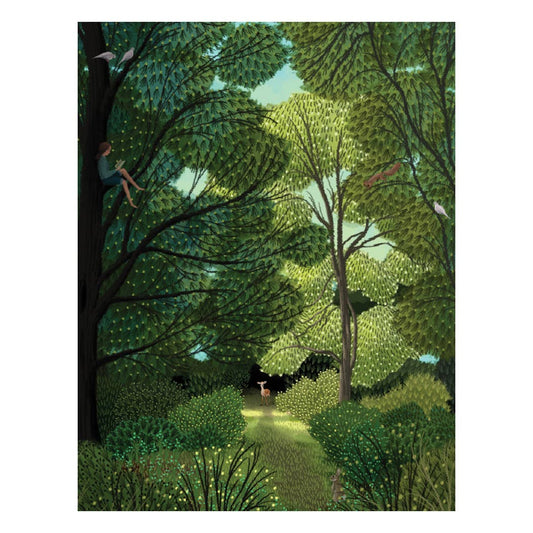 Peaceful Trees Birthday Card