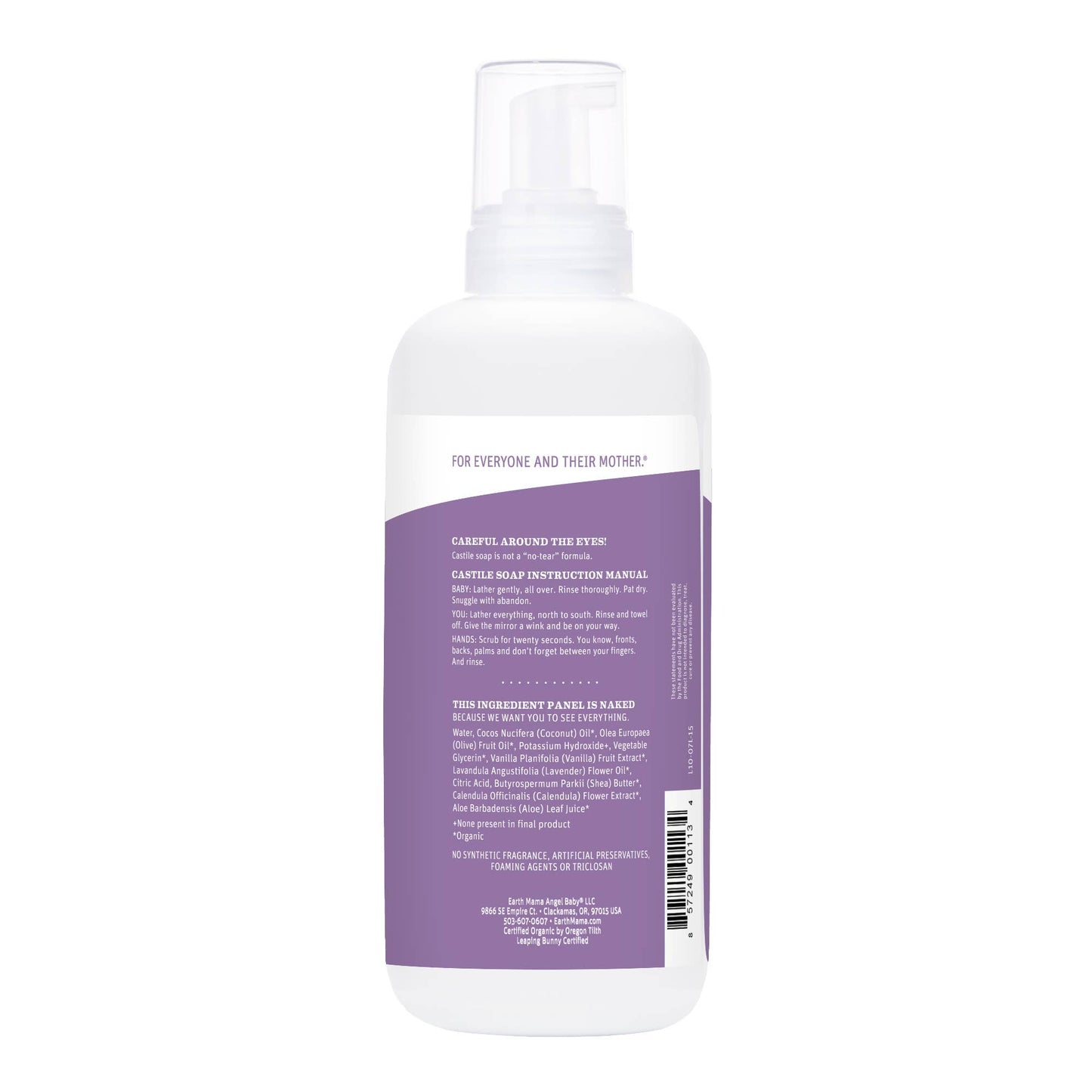 Calming Lavender Castile Baby Wash