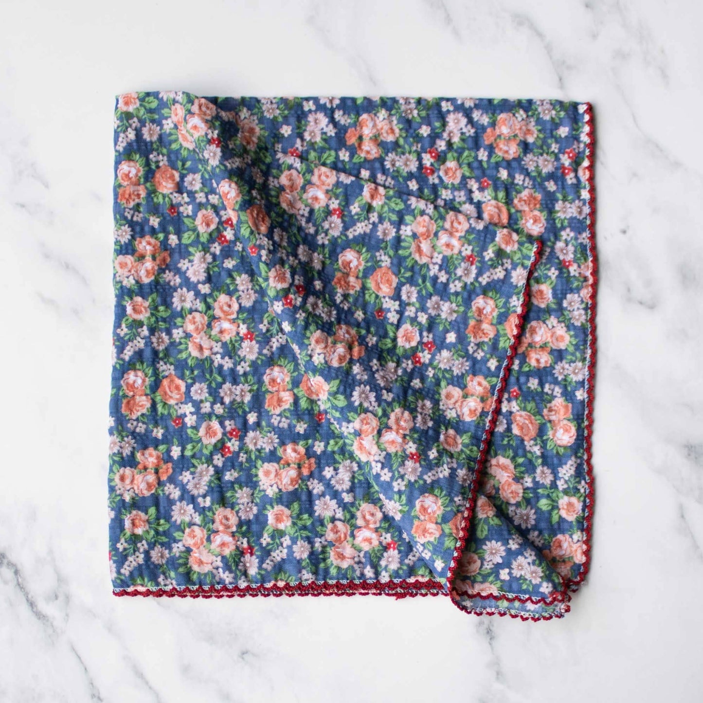 Rose Garden Cotton Scarf