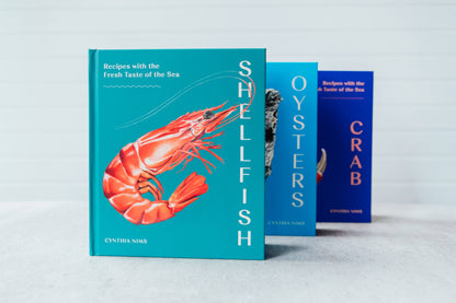 Essential Shellfish Collection: Set of 3 Coastal Cookbooks