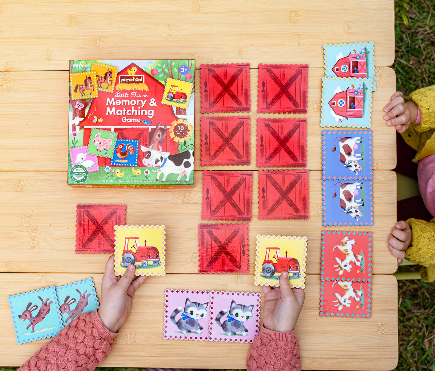 Little Farm Pre-School Matching Game