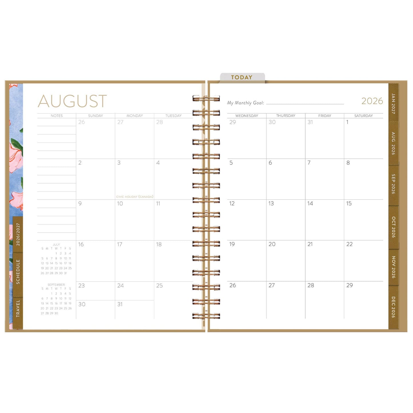 2026-2027 Angel Seedlings 17 Month Planner
