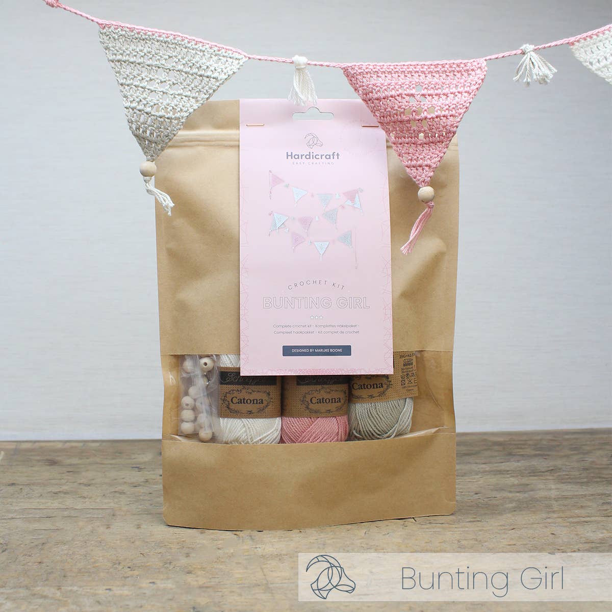 DIY Crochet Kit - Bunting Girl