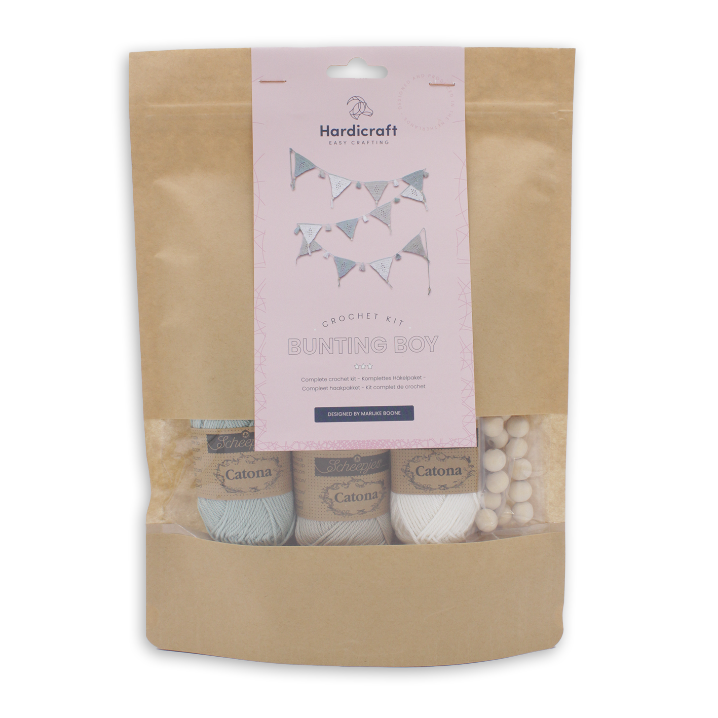 DIY Crochet Kit - Bunting Boy