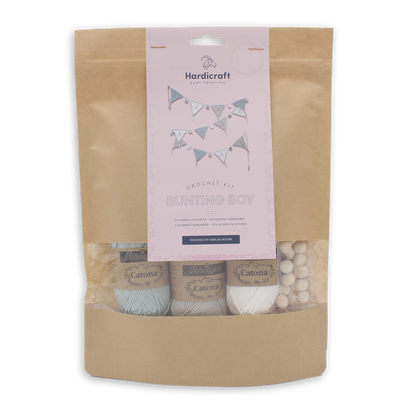 DIY Crochet Kit - Bunting Boy