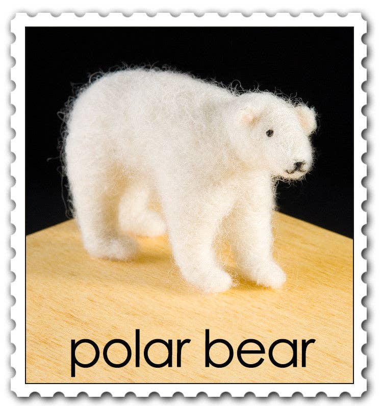 Polar Bear Felting Kit