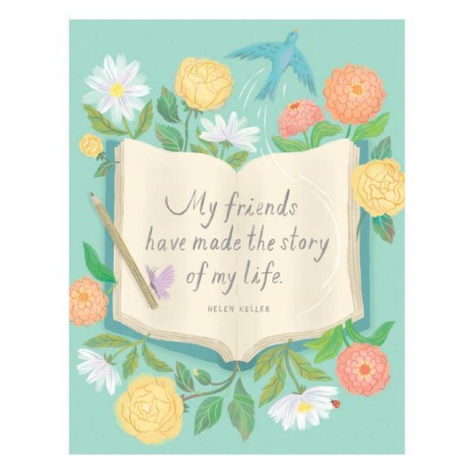 Story of my Life Birthday Card