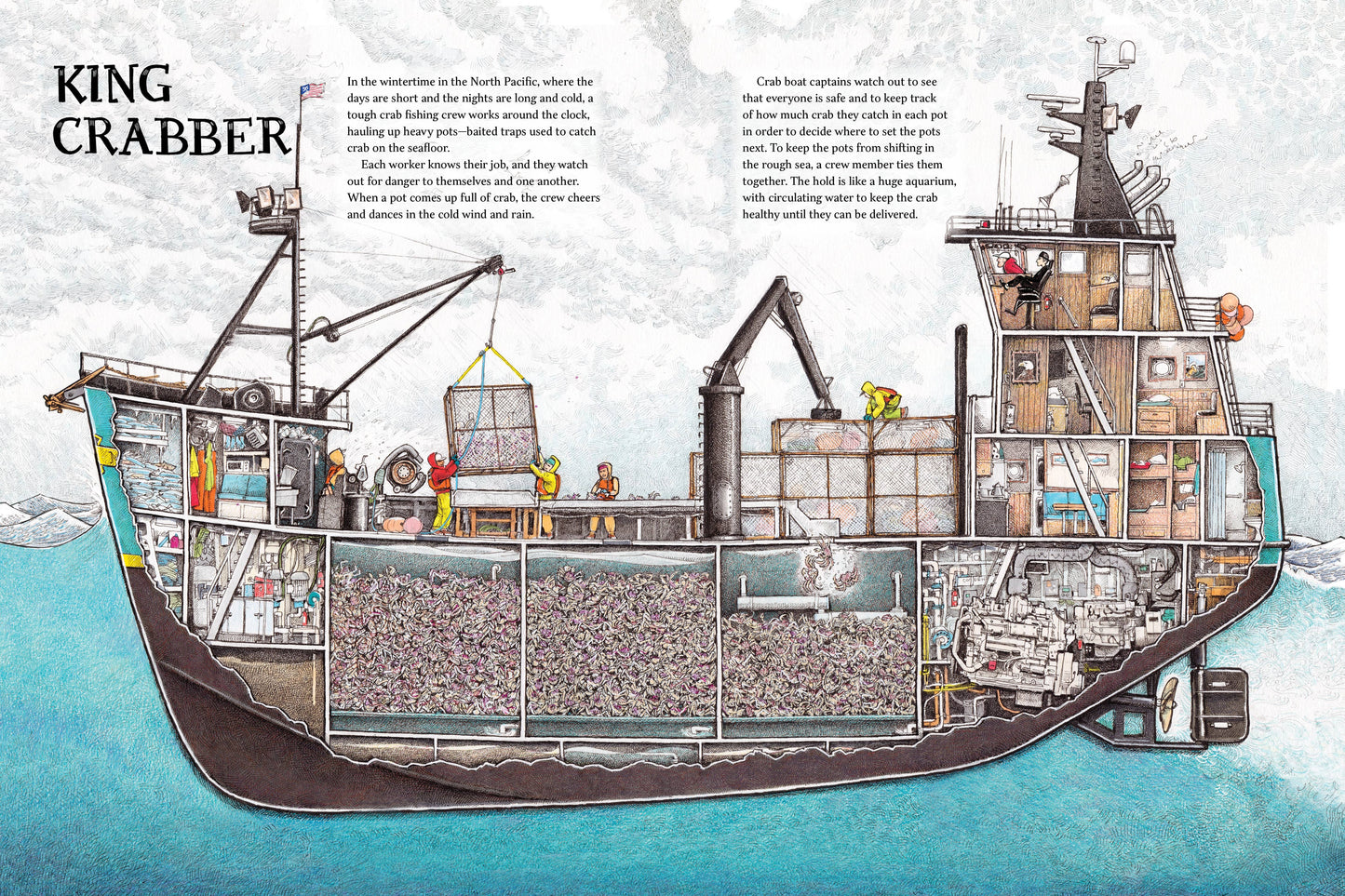 Working Boats: A Picture Book of Life at Sea