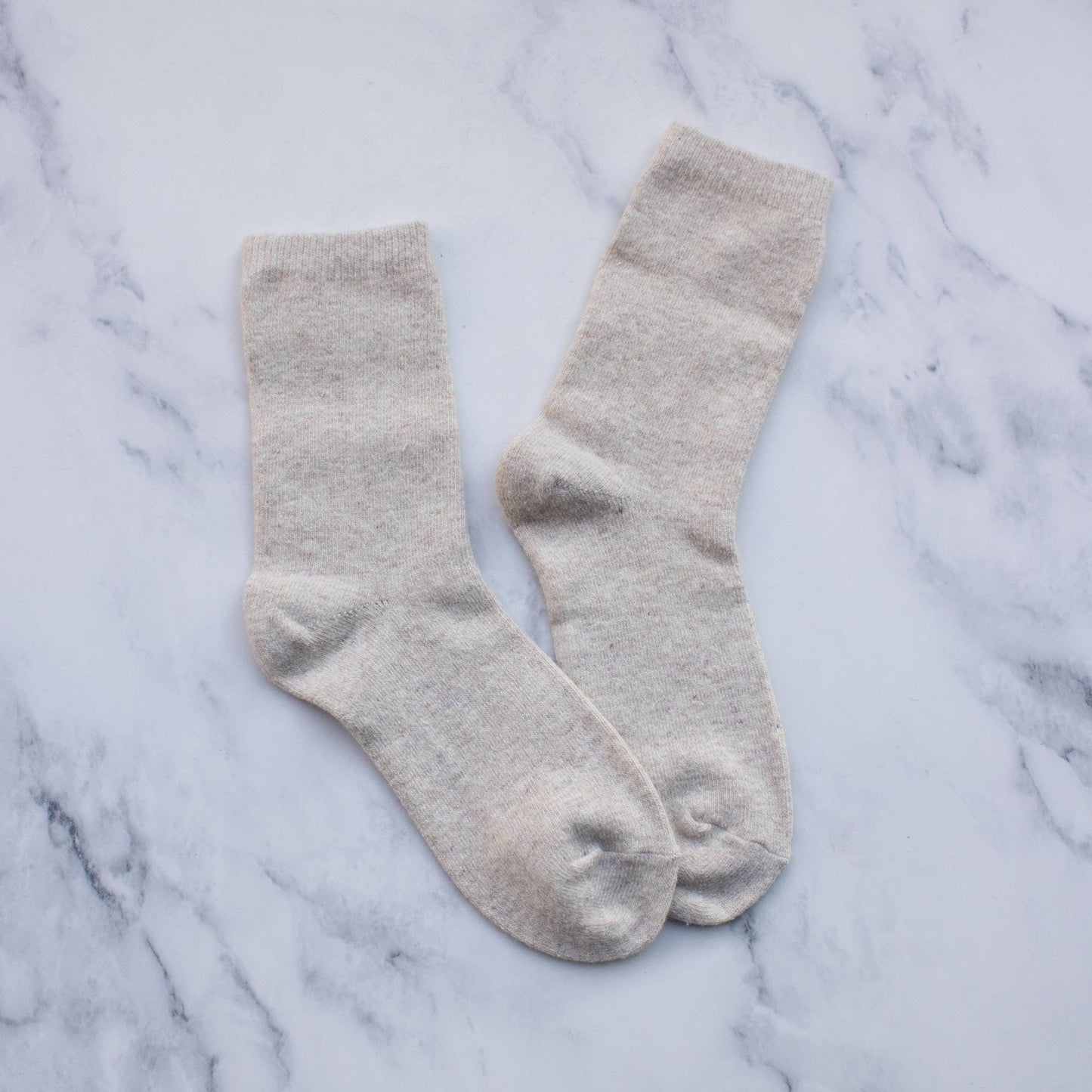 Women's Solid Wool Cashmere Blend Socks