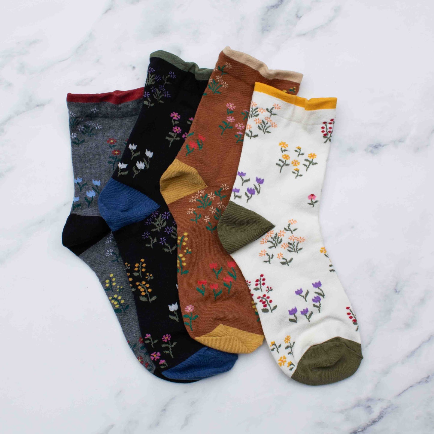 Women's Penelope Floral Casual Socks
