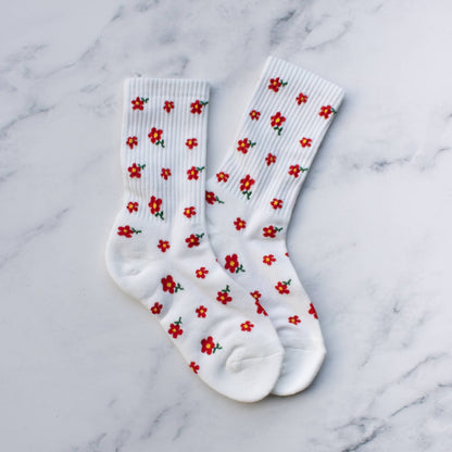 Little Flower Casual Socks