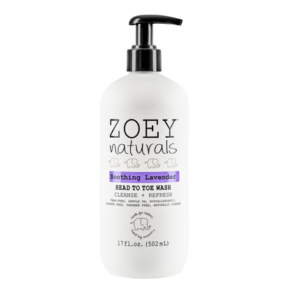 Soothing Lavender Head to Toe Wash - 17oz