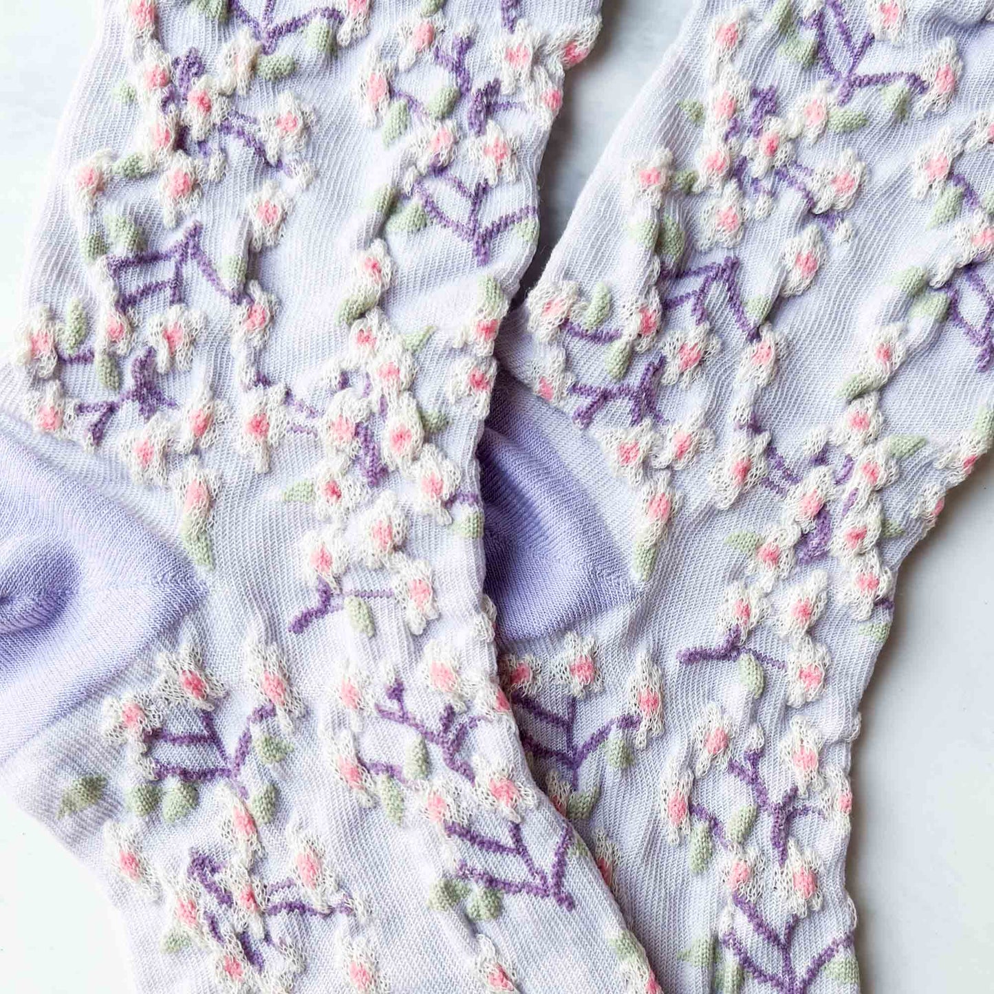 Women's Spring Blossoms Casual Socks
