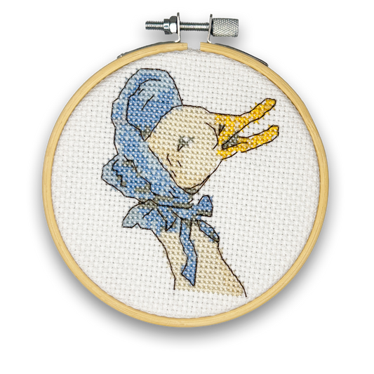 Beatrix Potter - Jemima Puddleduck Mini Cross Stitch Kit