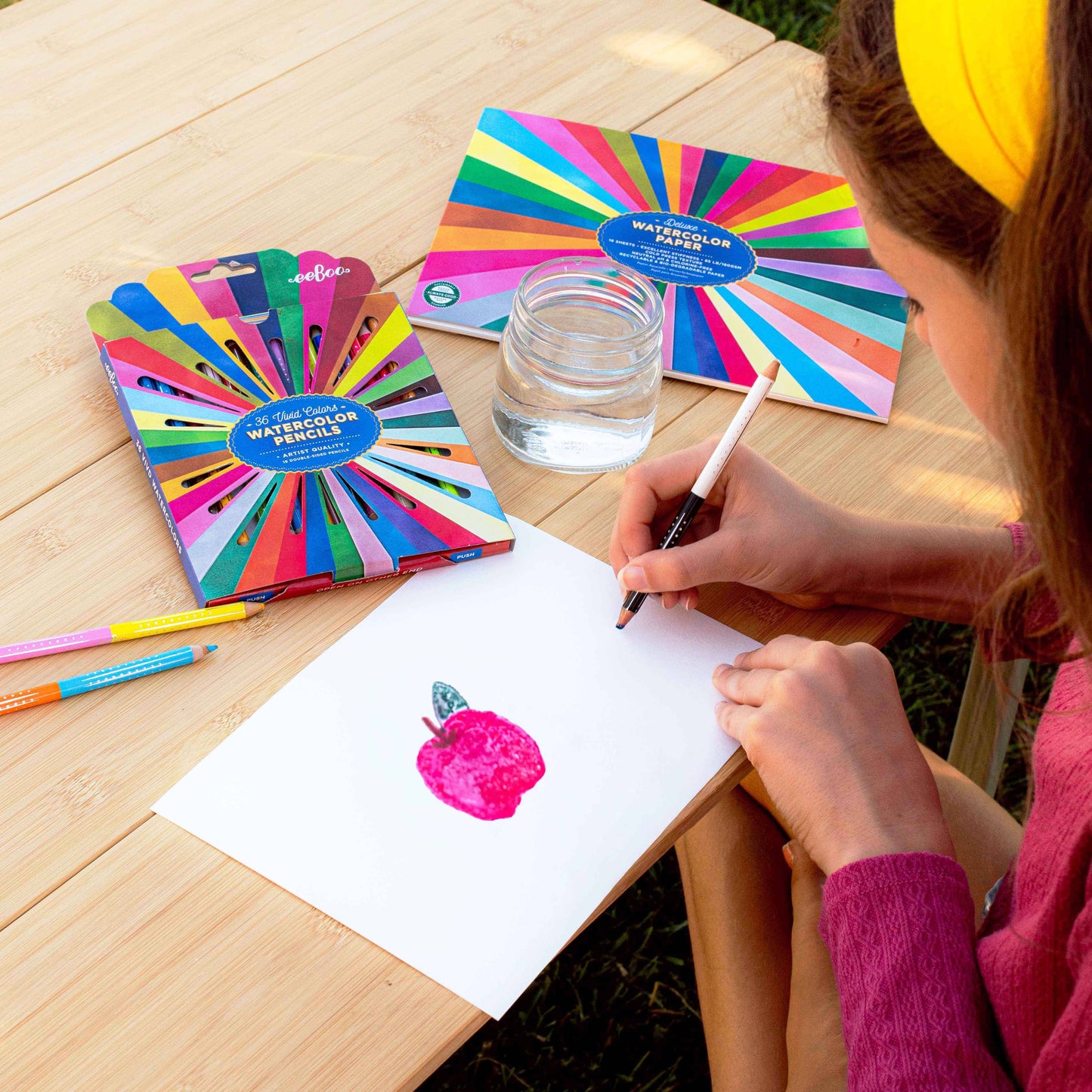 Rainbow Watercolor Pad