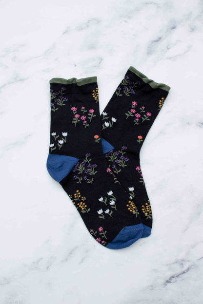 Women's Penelope Floral Casual Socks