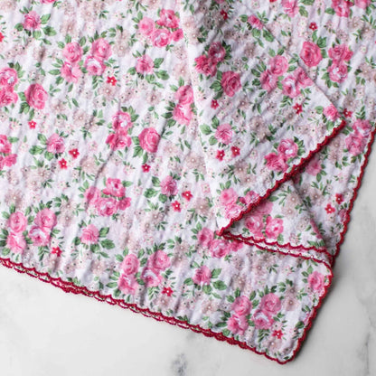 Rose Garden Cotton Scarf