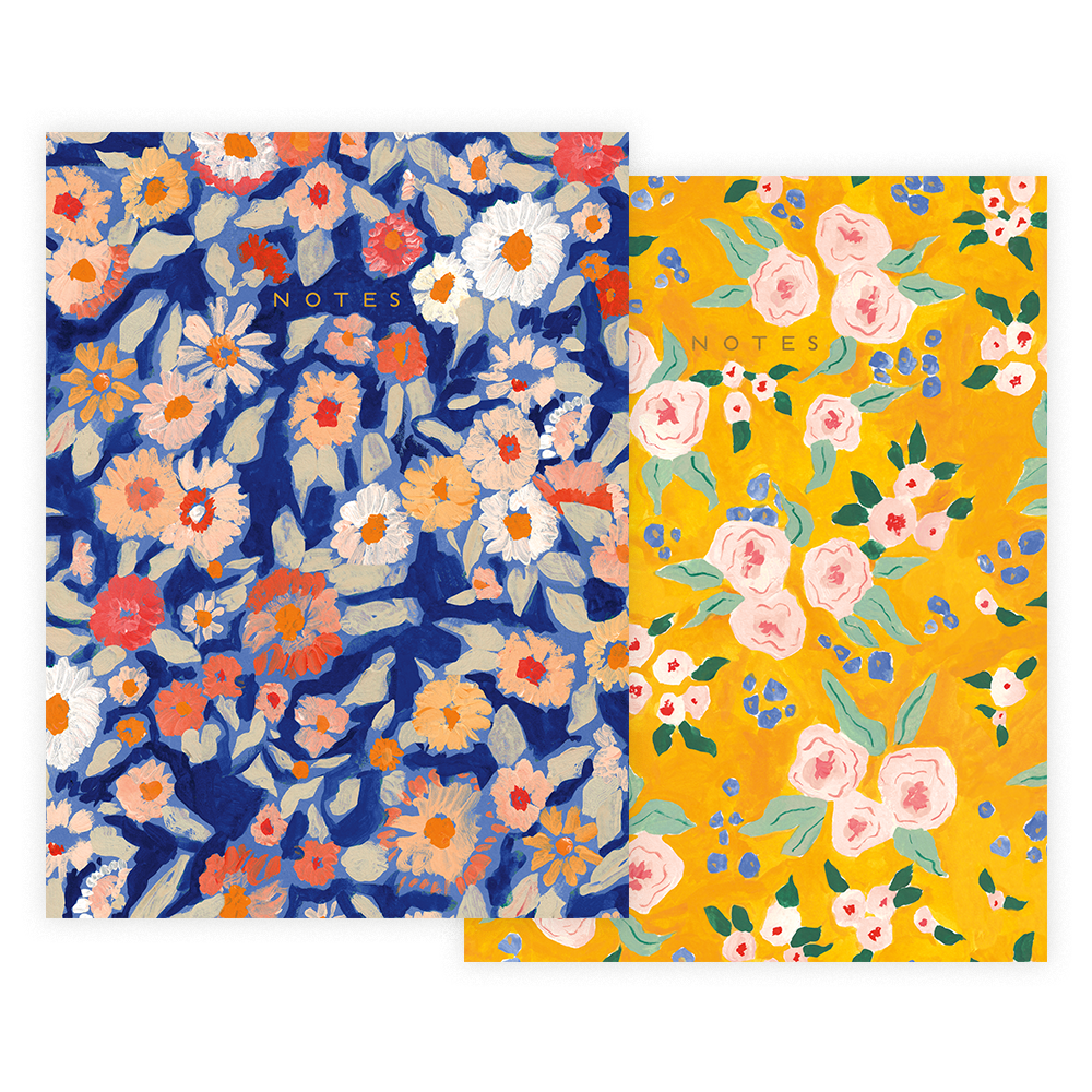 Wildflower Floral Notebook Set